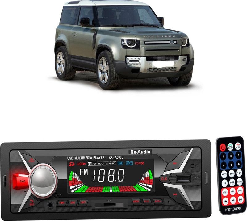 JBRIDERZ KX-A500U BLUETOOTH/USB/SD/AUX/FM/MP3 with Phone Caller Id Receiver JB-684 Car Stereo  (Single Din)
