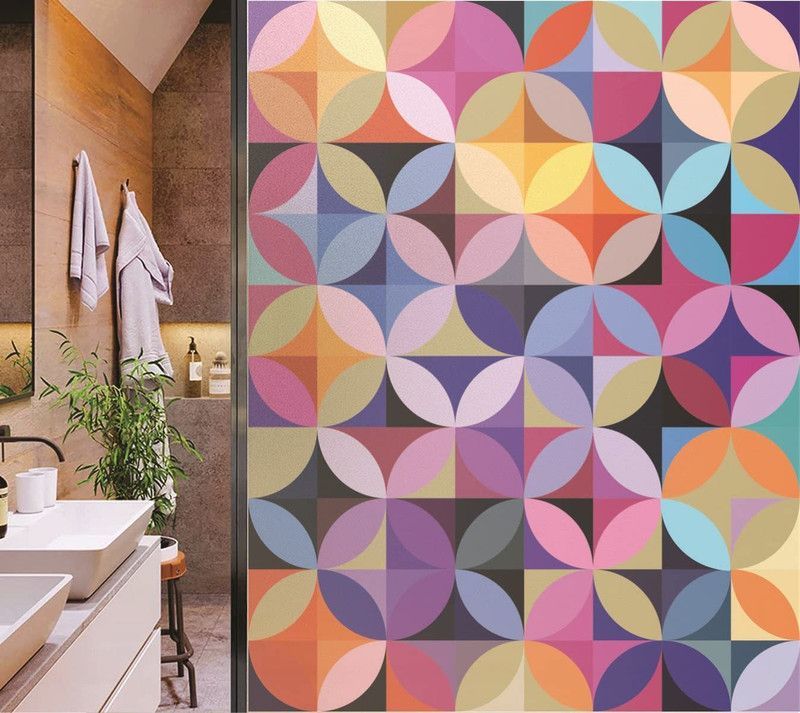 Asmi Collections Commercial, Residential Window Film  (Multicolor)