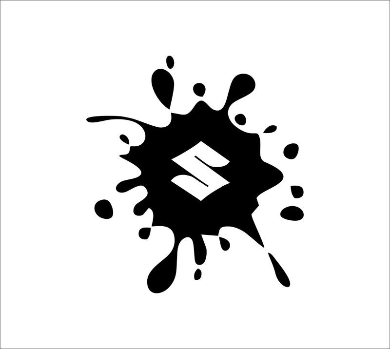 signEver Sticker & Decal for Bike  (Black)