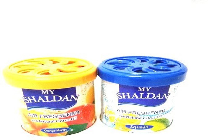 MY SHALDAN Orange-Mango, Squash Car Freshener