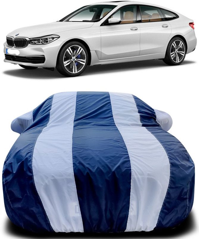 THE REAL ARV Car Cover For BMW 6 Series (With Mirror Pockets)  (Blue, White)