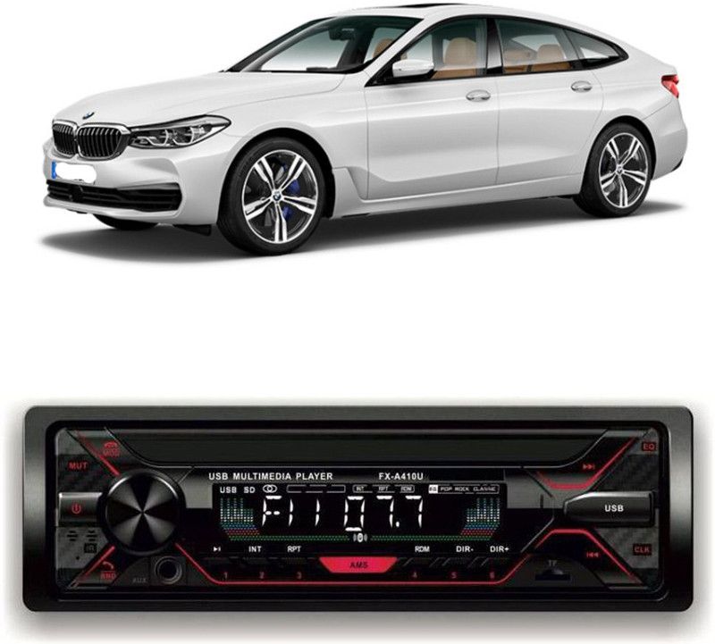 Bluedrum Car Stereo FX- A100U Car Stereo with Bluetooth, USB, SDCard , Aux B-45 Car Stereo  (Single Din)