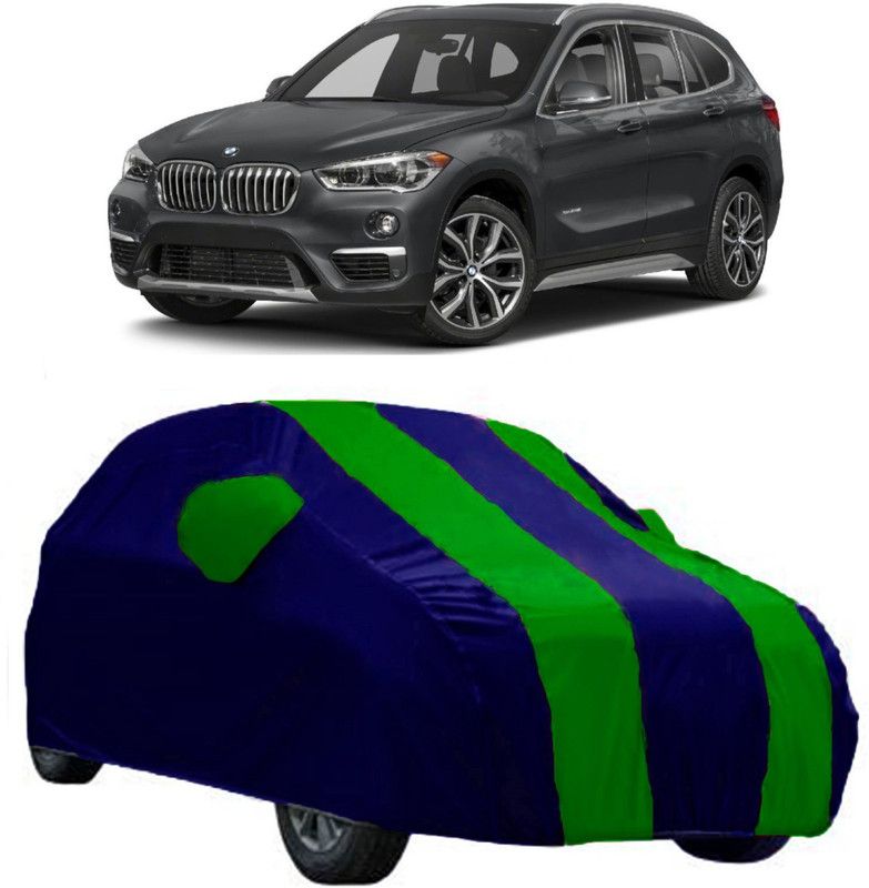 AutoRock Car Cover For BMW X1 (With Mirror Pockets)  (Green)
