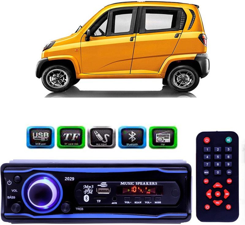Genipap STEREO-999 BLUETOOTH/USB/SD/AUX/FM/MP3 (BLUE & Black)-35 Car Stereo  (Single Din)