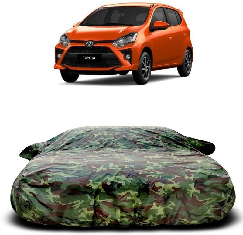 Ascension Car Cover For Toyota Wigo (With Mirror Pockets)  (Green)