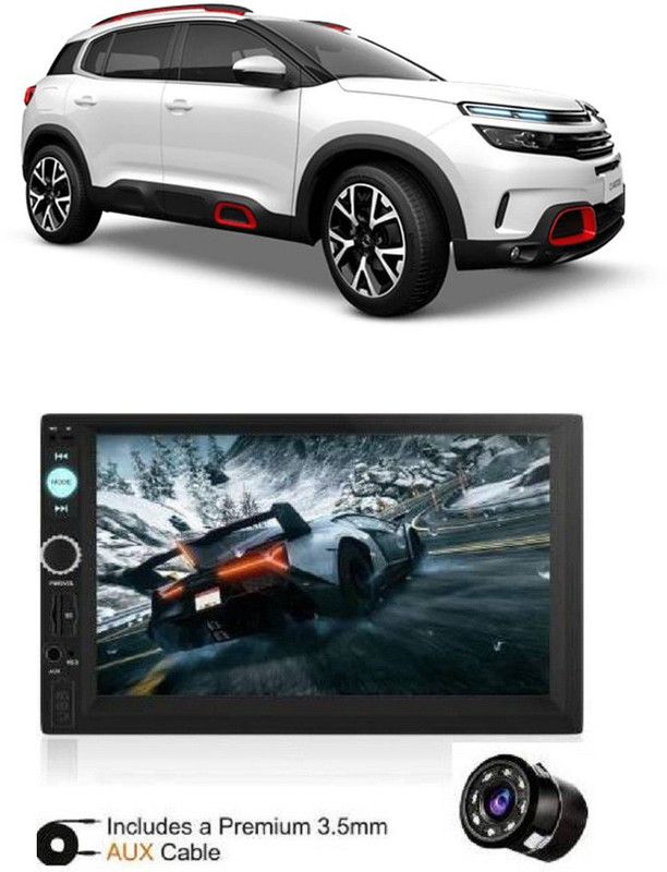 JBRIDERZ 7Inch HD DoubleDin TouchScreen with Rear View Camera Support With Camera B 96 Car Stereo  (Double Din)
