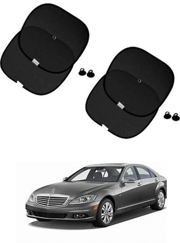 FKOK Side Window Sun Shade For Mercedes Benz S300  (Black)