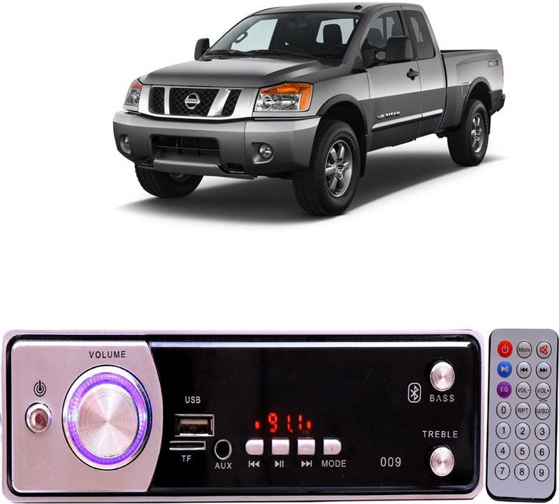 Bluedrum Silver009 BLUETOOTH/USB/SD/AUX/FM/MP3 Car Stereo ( Single Din) B-455 Car Stereo  (Single Din)