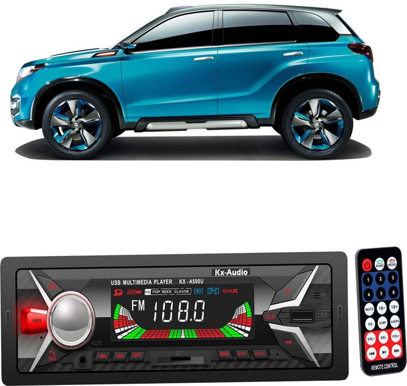 JBRIDERZ KX-A500U BLUETOOTH/USB/SD/AUX/FM/MP3 with Phone Caller Id Receiver JB-245 Car Stereo  (Single Din)