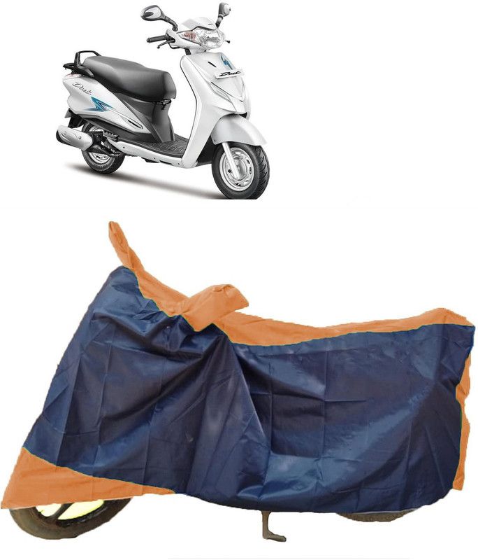 DIGGU Two Wheeler Cover for Hero  (Duet VX 110CC, Multicolor)