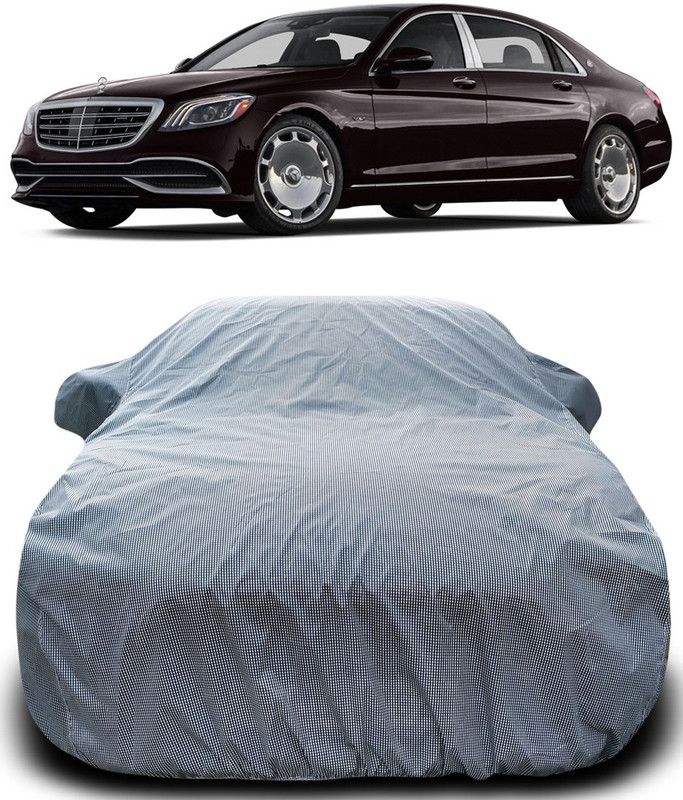 THE REAL ARV Car Cover For Mercedes Benz Maybach (With Mirror Pockets)  (Black, White)