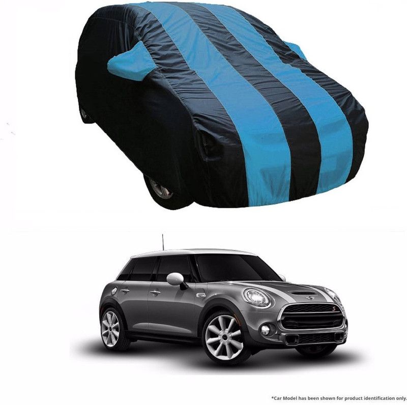 Flipkart SmartBuy Car Cover For Mini Cooper (With Mirror Pockets)  (Blue, Blue)