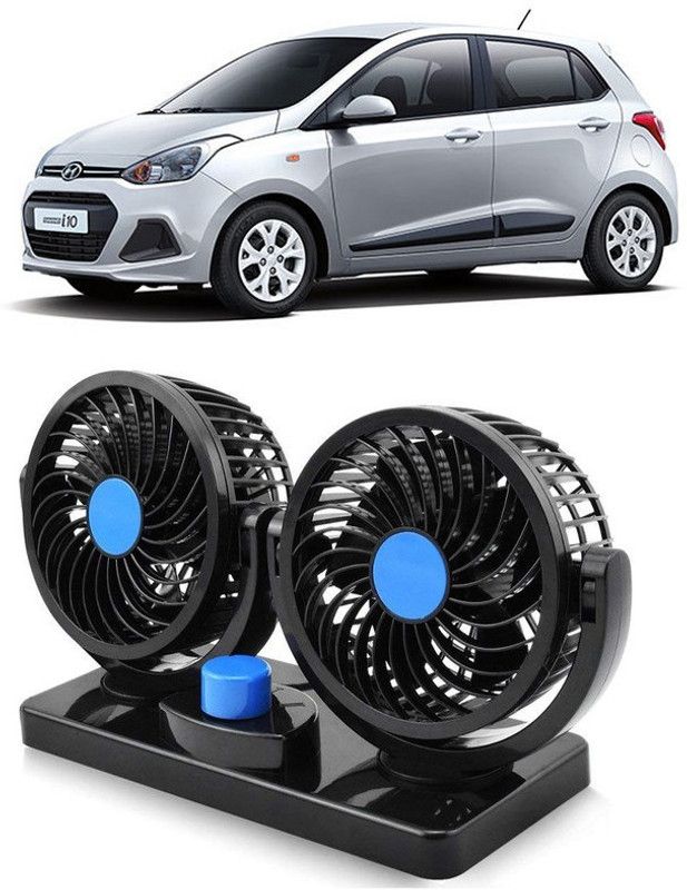 Amulite Car Fan 12V 360 Head 2 Speed Quiet Strong for All Vehicles-CF186 Car Interior Fan  (12 V)