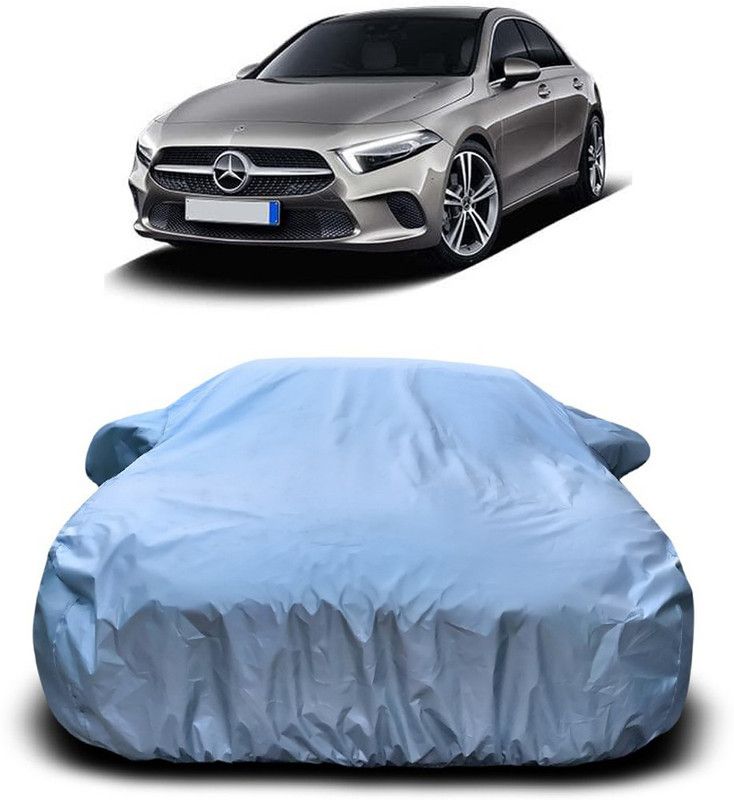 Genipap Car Cover For Mercedes Benz A-Class (With Mirror Pockets)  (Silver)