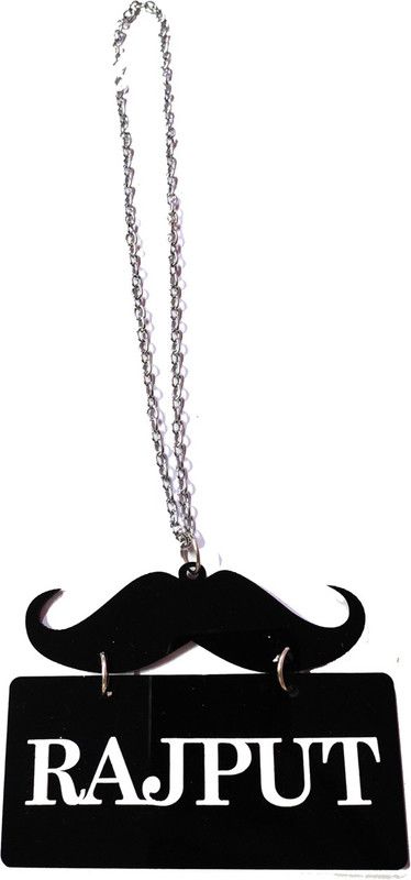 Shopuspro Mustard with Rajput Car Hanging Car Hanging Ornament  (Pack of 1)