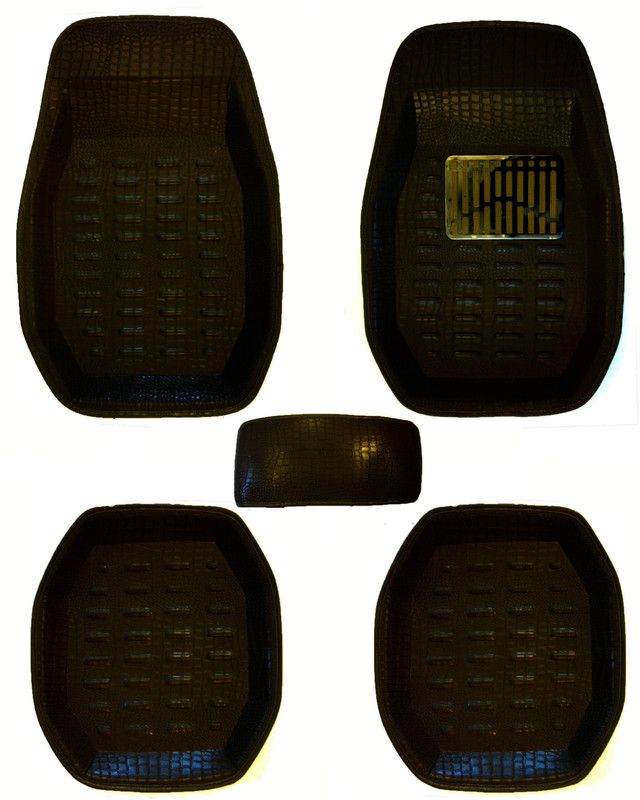 MAGNET Plastic Standard Mat For Hyundai Grand i10  (Black)