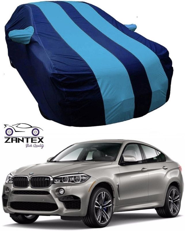 ZANTEX Car Cover For BMW X6M (With Mirror Pockets)  (Blue)