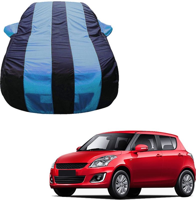 SS Zeeber Car Cover For Maruti Swift ZDI Plus Diesel (With Mirror Pockets)  (Blue, Blue)