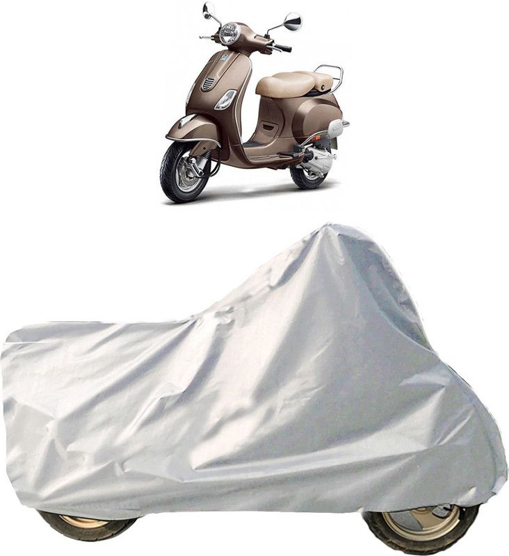 ACTOVISH Two Wheeler Cover for Piaggio  (Vespa VXL, Silver)