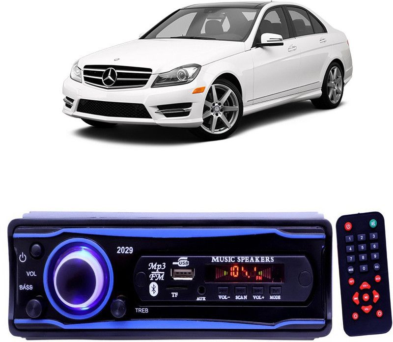 Genipap Blue 2029 USB/AUX/SD/BLUETOOTH/FM/MP3 BOOM MASTER STANDARD- G 373 Car Stereo  (Single Din)