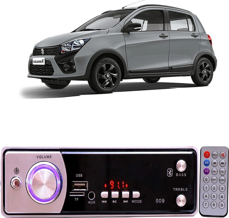 Purpleheart Silver009 BLUETOOTH/USB/SD/AUX/FM/MP3 Car Stereo ( Single Din) P-317 Car Stereo  (Single Din)