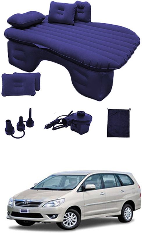 MATIES Car Air Inflatable Car Bed Mattress Airbed Overnighter Blue121 for Tourism Outdoor Camping Swimming Pool for Innova Toyota 2010 Car Inflatable Bed