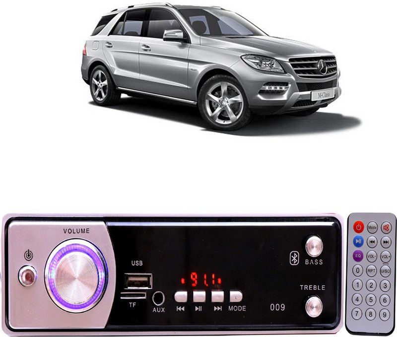 Genipap Silver009 BLUETOOTH/USB/SD/AUX/FM/MP3 Car Stereo ( Single Din) -400 Car Stereo  (Single Din)