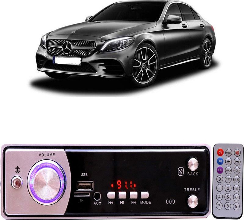 YUNEIK Silver009 BLUETOOTH/USB/SD/AUX/FM/MP3 Car Stereo ( Single Din) Y-371 Car Stereo  (Single Din)