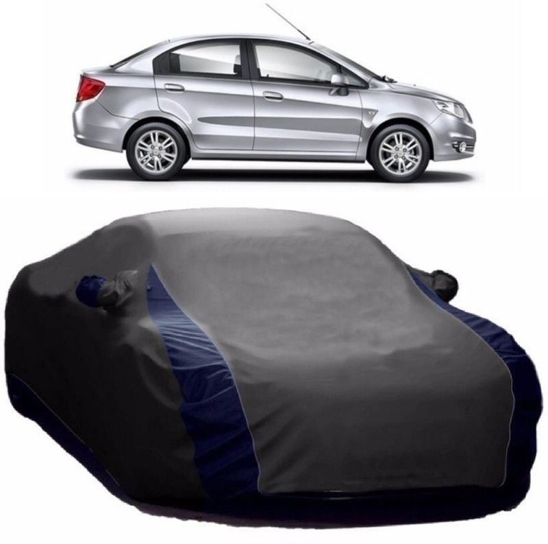 AutoKick Car Cover For Chevrolet Sail (With Mirror Pockets)  (Multicolor)