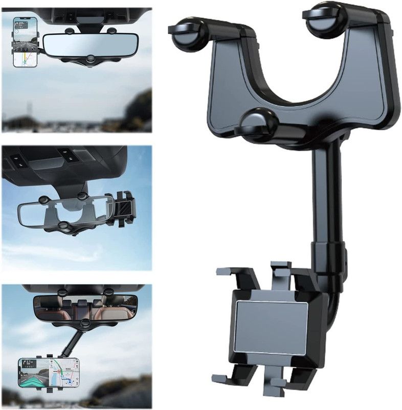 Wifton Car Mobile Holder for Anti-slip, Clip  (Black)