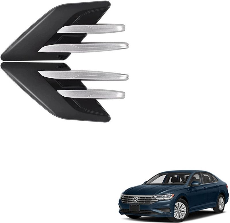 SEMAPHORE Car Decorative Side Vents Air Flow Compatible With Volkswagen Jetta Car Air Vent Trim  (Pack of 2)