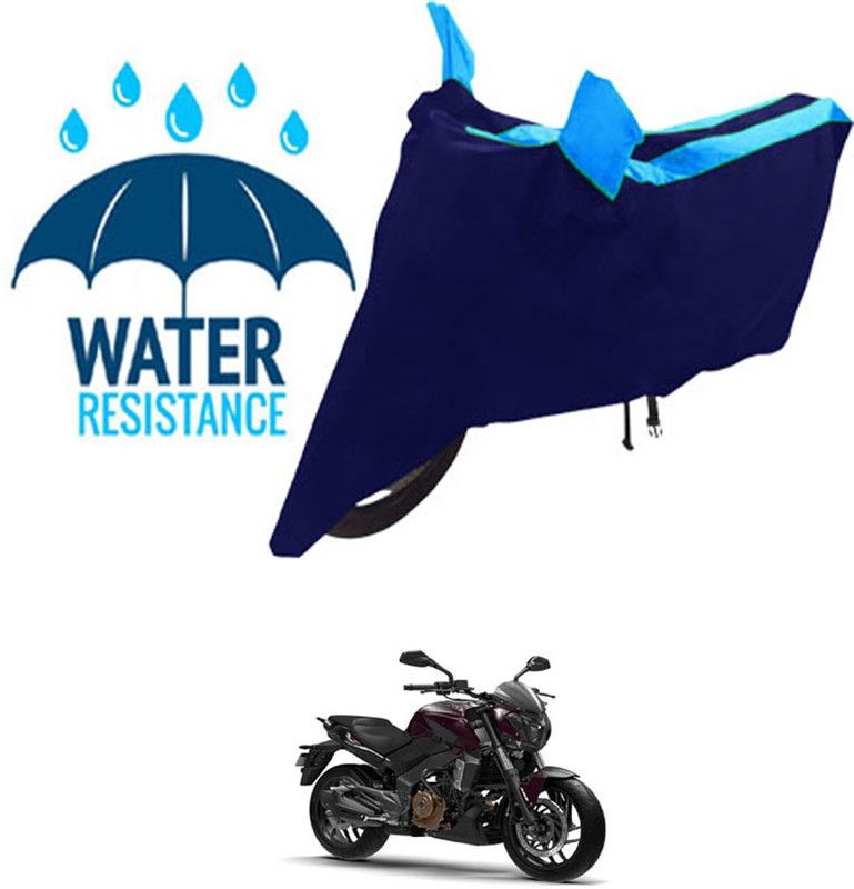 RONISH Waterproof Two Wheeler Cover for Bajaj  (Dominar 400, Blue)