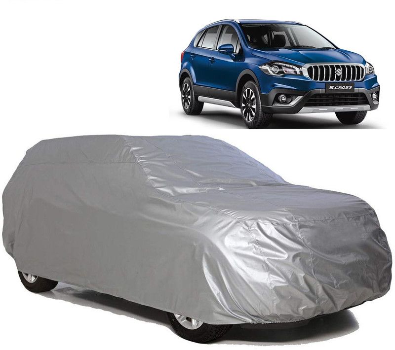 Riderscart Car Cover For Maruti S-Cross  (Silver)