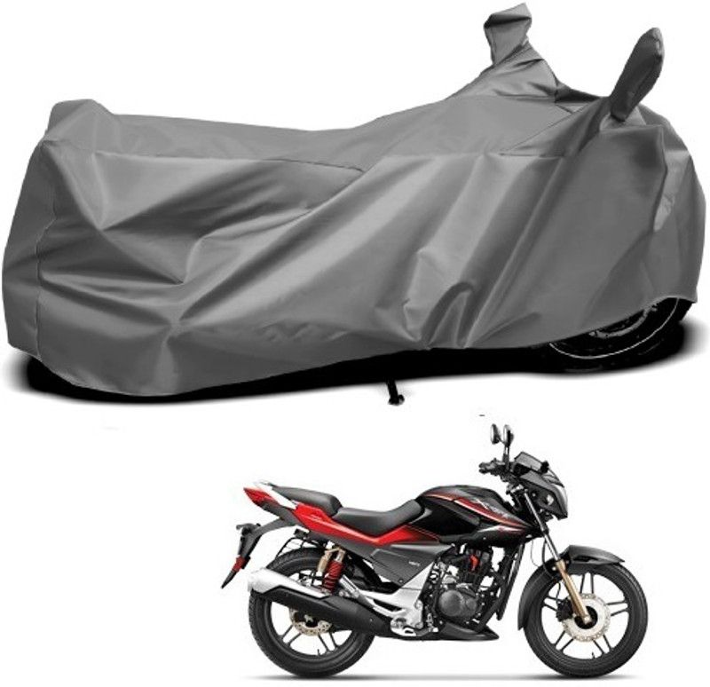 THE REAL ARV Waterproof Two Wheeler Cover for Honda  (CBZ Extreme, Grey)
