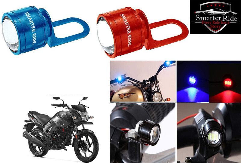 SMARTER RIDE Led Strobe Warning Brake Light for Honda CB Unicorn 160 License Plate Light Motorbike LED for Honda (12 V, 4 W)  (CB Unicorn 160, Pack of 2)