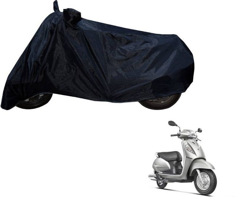 Bliss Two Wheeler Cover for Suzuki  (Access SE, Black)
