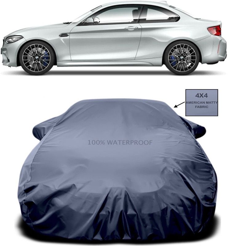 AUTOGARH Car Cover For BMW M2 (With Mirror Pockets)  (Grey)