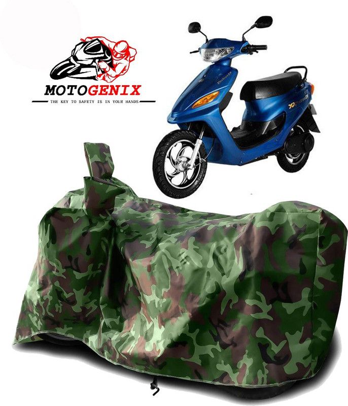 MOTOGENIX Two Wheeler Cover for Universal For Bike  (Yo Electron, Green)