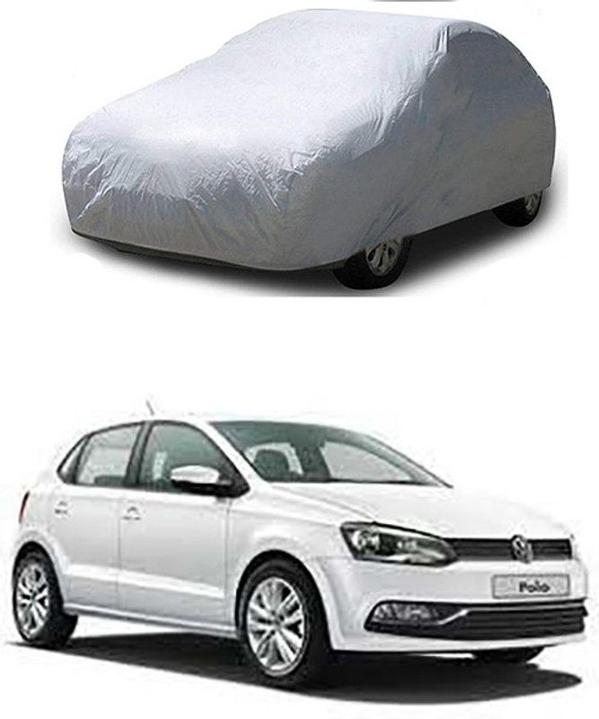 THE REAL ARV Car Cover For Volkswagen Polo (With Mirror Pockets)  (Silver)