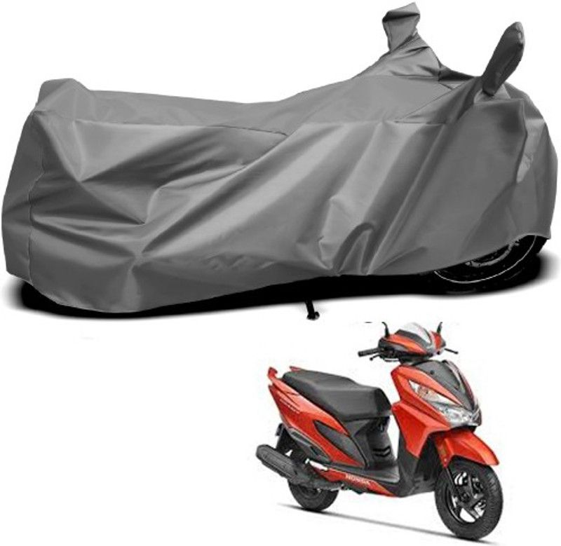 THE REAL ARV Waterproof Two Wheeler Cover for Honda  (Grazia, Grey)