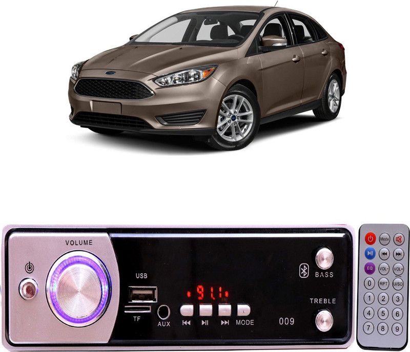 JBRIDERZ Silver009 BLUETOOTH/USB/SD/AUX/FM/MP3 Car Stereo ( Single Din) -135 Car Stereo  (Single Din)