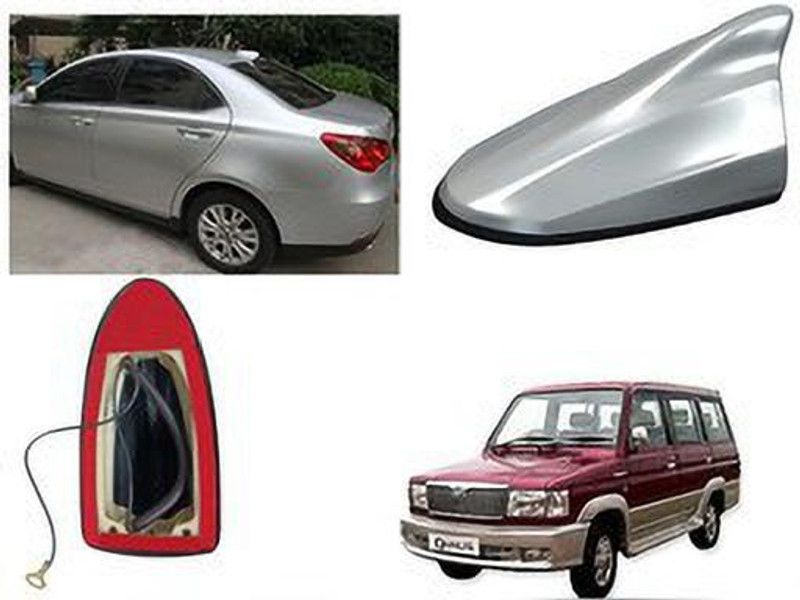 EXCHANGE CARTRENDING Antena-Slvr-Toyota Prius Shark Fin Roof top Signal Receiver AM/FM Antenna for Toyota Urban Cruiser Whip Vehicle Antenna