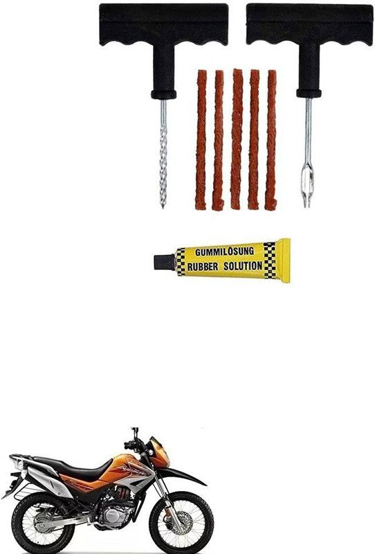 AS TRADERS Tubeless Tyre Puncture Repair Kit for Hero Impulse Tubeless Tyre Puncture Repair Kit