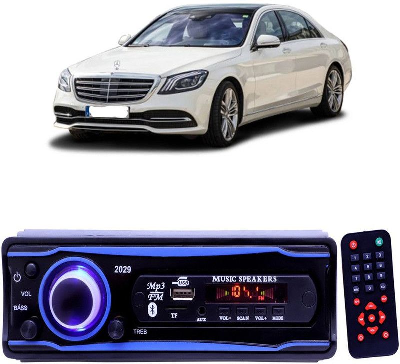 Bluedrum Blue 2029 USB/AUX/SD/BLUETOOTH/FM/MP3 BOOM MASTER STANDARD- B 409 Car Stereo  (Single Din)