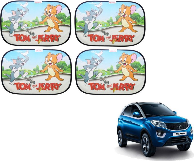 AUTYLE Side Window, Rear Window Sun Shade For Tata Nexon  (Multicolor)