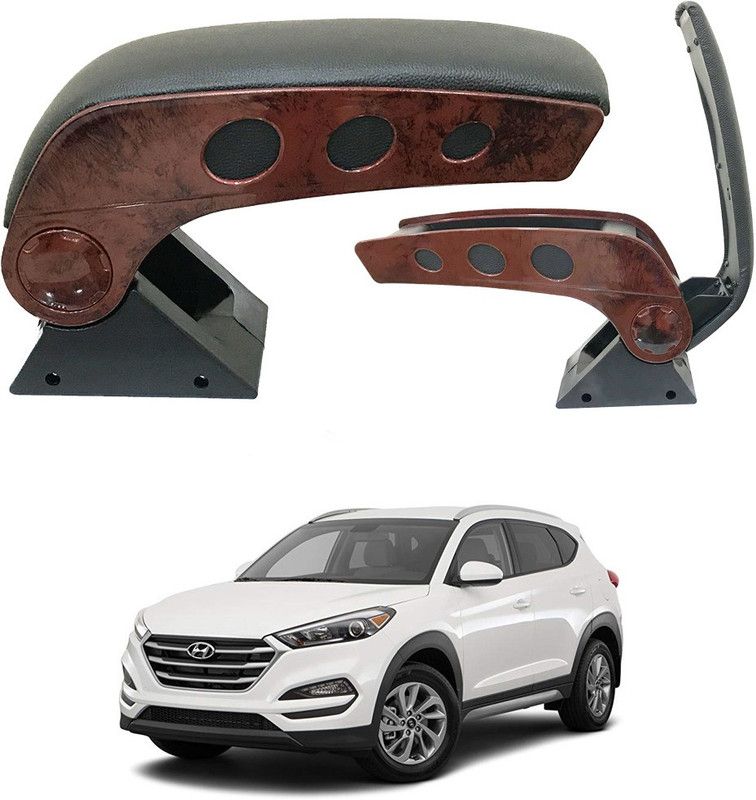 Oshotto NSKU-39273_Dual Tone_Wooden Car Armrest  (Hyundai, Tucson)