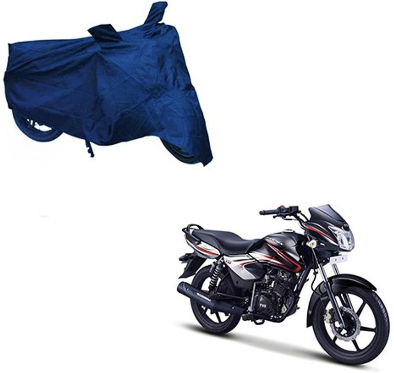 NUMBOR ONE Waterproof Two Wheeler Cover for TVS  (Phoenix 125, Blue)
