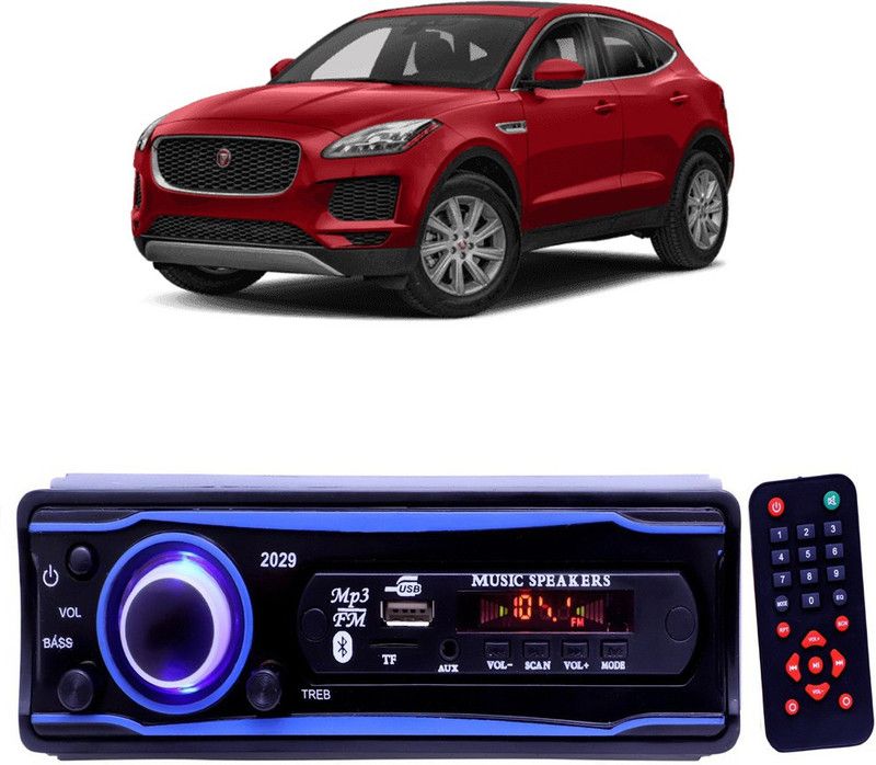 Purpleheart Blue 2029 USB/AUX/SD/BLUETOOTH/FM/MP3 BOOM MASTER STANDARD- P217 Car Stereo  (Single Din)