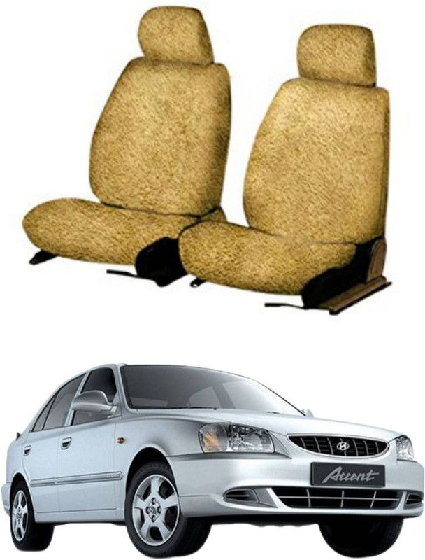 Chiefride Cotton Car Seat Cover For Hyundai Accent  (Front Detachable Headrest, Without Back Seat Arm Rest, 5 Seater)