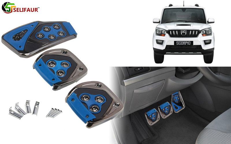 Selifaur B4P179 -Car Pedals Pad Covers Set Car Pedal